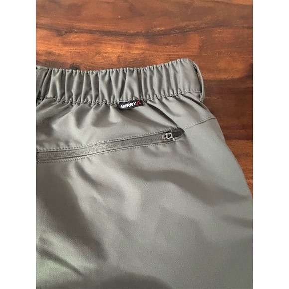 Gerry Men's Tech Chino Shorts Gray Size 32 Casual Summer Stretch - Picture 7 of 8